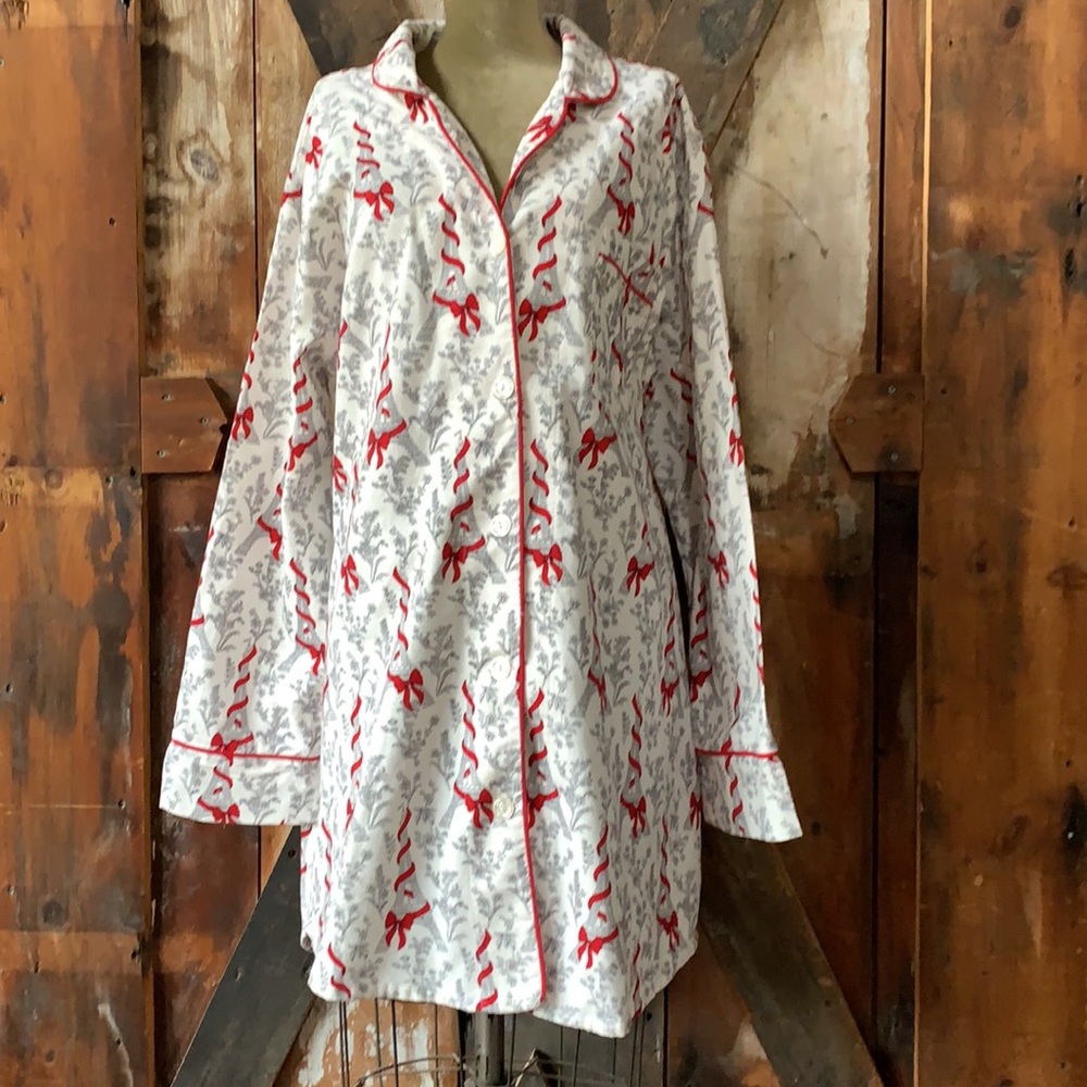 Flannel nightshirt